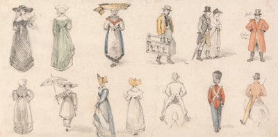 Estudos de Números: Mulheres, Comerciantes, etc. de Edmund Thomas Parris