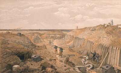 Vala do Bastião Du Mat, 1856 de Edmund Walker