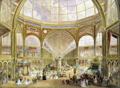 Interior da Exposição Internacional de 1862 de Edmund Walker