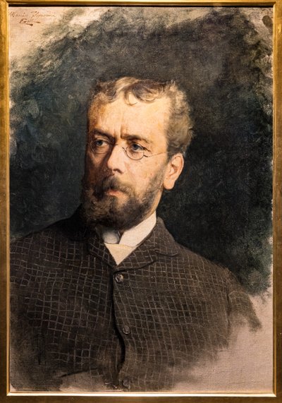 Retrato de Telêmaco Signorini de Edoardo Gelli