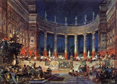Banquete no Nero de Edoardo Marchioro