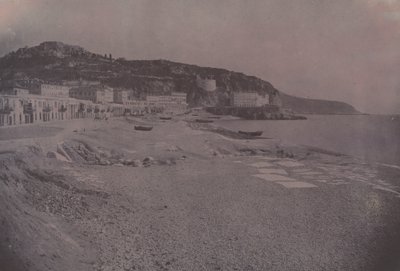 Os Ponchettes em Nice, c. 1855. de Édouard Baldus