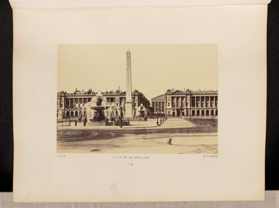 Praça da Concórdia (n.º 45) de Édouard Baldus