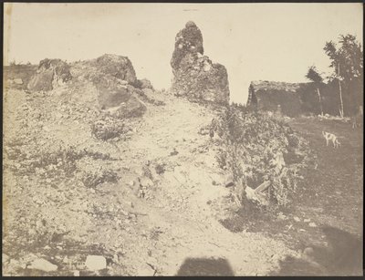 [Paisagem rochosa] de Édouard Baldus