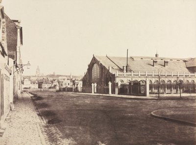Empena Sul da Estação Ferroviária de Boulogne de Édouard Baldus