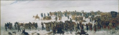 Comboio de feridos de Edouard Castres