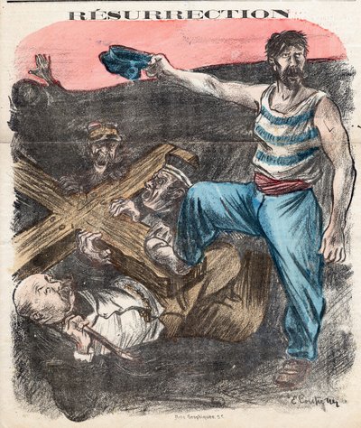 Capa de "The Socialist Chambard", número 71, Satirical in Colours de Edouard Couturier
