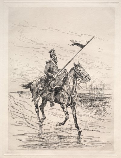 Um ulano de Edouard Detaille