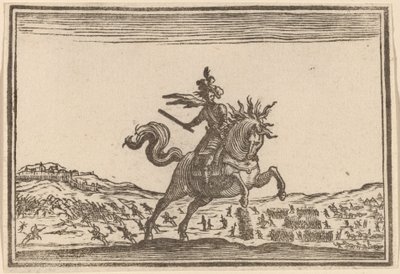Comandante Militar a Cavalo de Edouard Eckman after Jacques Callot