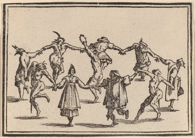 A danca de Edouard Eckman after Jacques Callot