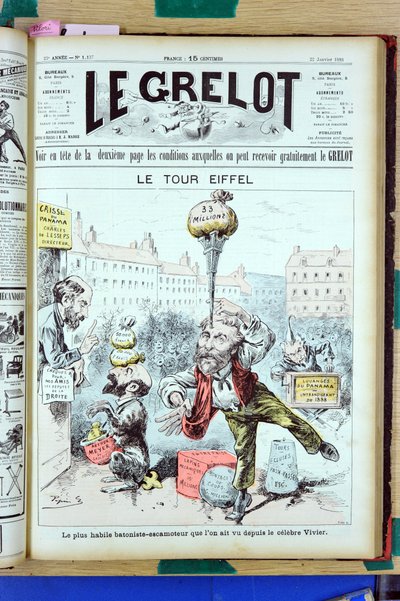 Capa do Le Grelot de Edouard Guillaumin Pepin