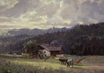 Chez Sandoz a la Joux Perret de Edouard Jeanmarie