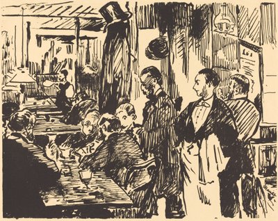 No café de Édouard Manet