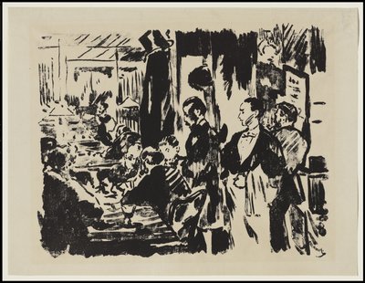 No café, 1874 de Édouard Manet