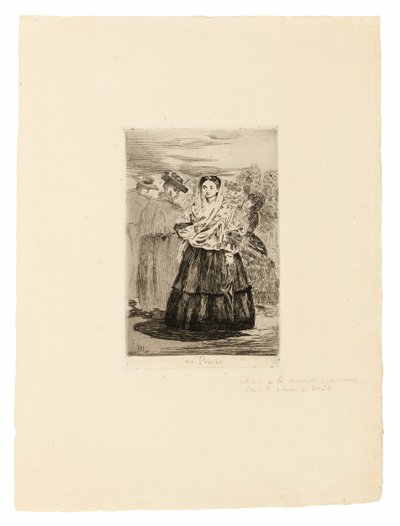 No Prado I de Édouard Manet