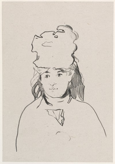 Berthe Morisot, 1872. de Édouard Manet