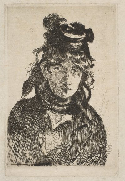 Berthe Morisot, 1872. de Édouard Manet