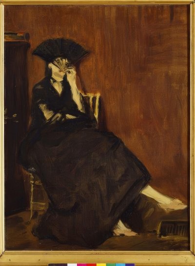 Berthe Morisot para o fã de Édouard Manet