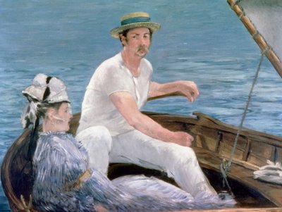 Passeio de barco, 1874 de Édouard Manet
