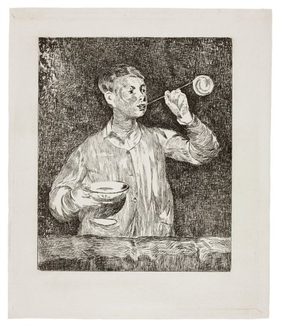 Sabonete de Sabonete Soprador de Rapazes de Édouard Manet