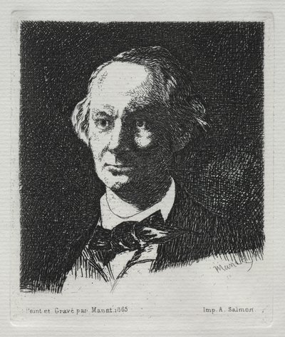Carlos Baudelaire de Édouard Manet