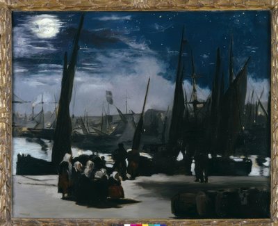 Luar no porto de Boulogne de Édouard Manet