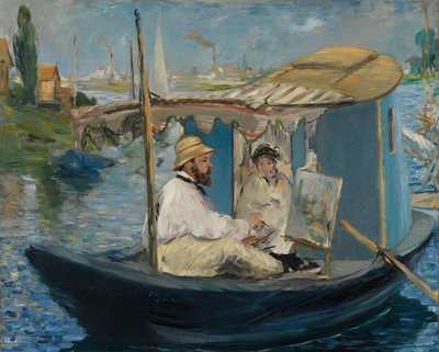 A barcaça de Édouard Manet