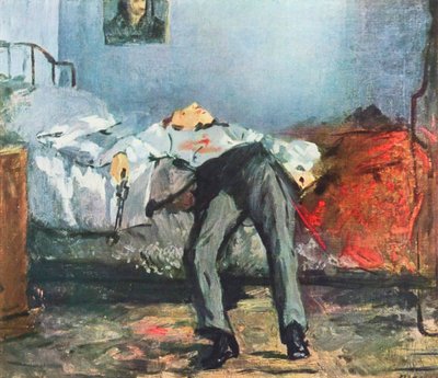 Alemão: Le Suicidé The Suicide [O Suicida]. de Édouard Manet