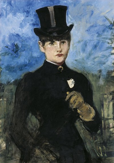 Amazona, Fullface, c. 1882 de Édouard Manet