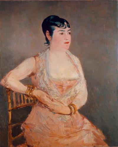 A dama rosa de Édouard Manet
