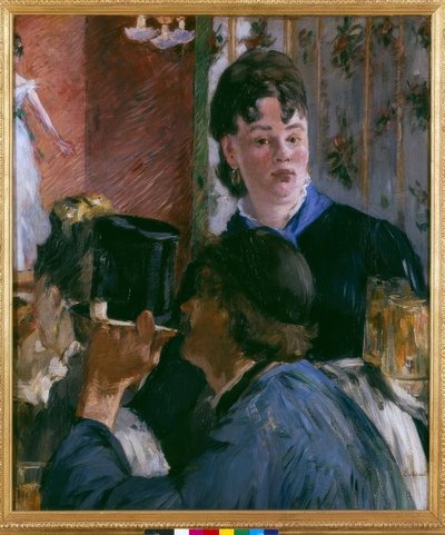 A empregada de mesa de Édouard Manet