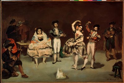 Balé espanhol de Édouard Manet