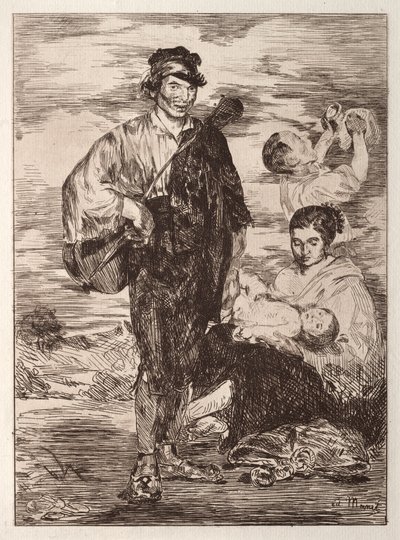 Os ciganos de Édouard Manet