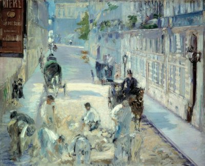 Pavers Rue Mosnier de Édouard Manet