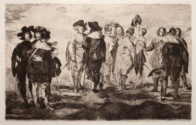 Os pequenos cavaleiros de Édouard Manet