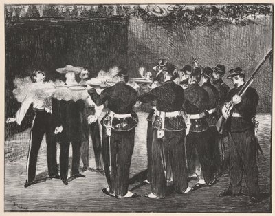 A execução de Maximiliano de Édouard Manet
