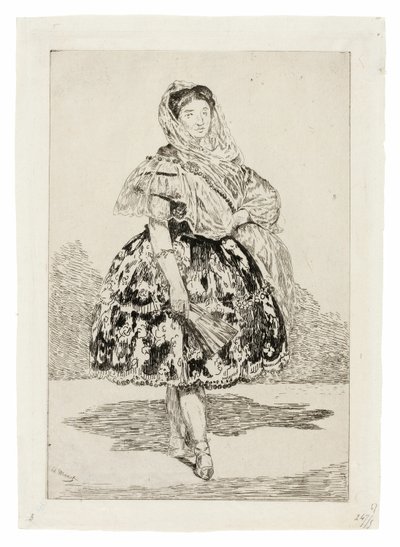 Lola de Valência de Édouard Manet