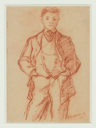 Manet - Retrato de Léon Koëlla-Leenhoff, cerca de 1868 de Édouard Manet