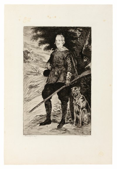 Filipe IV Rei da Espanha de Édouard Manet
