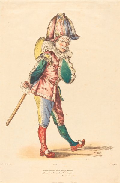 Polichinelo de Édouard Manet