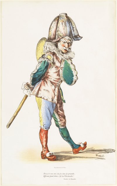 Polichinelle de Édouard Manet