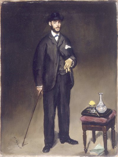 Retrato de Théodore Duret de Édouard Manet