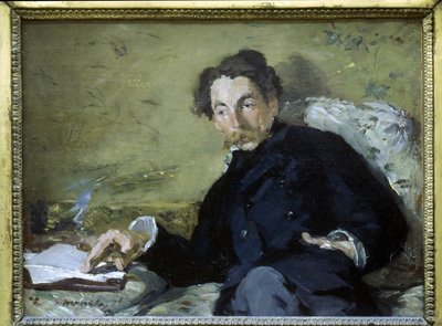 Stéphane Mallarme (1842 - 1898) - por Edouard Manet de Édouard Manet