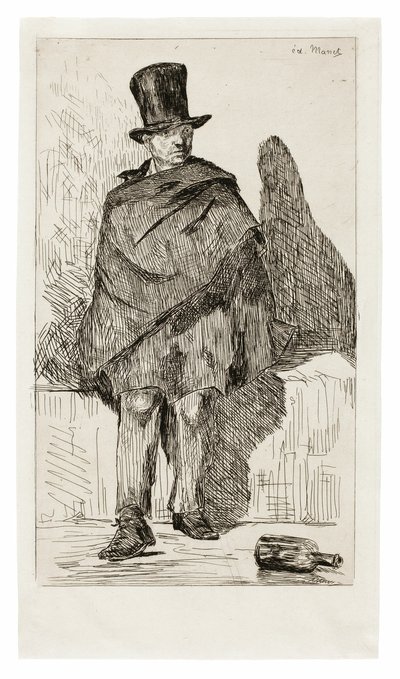 O bebedor de absinto de Édouard Manet