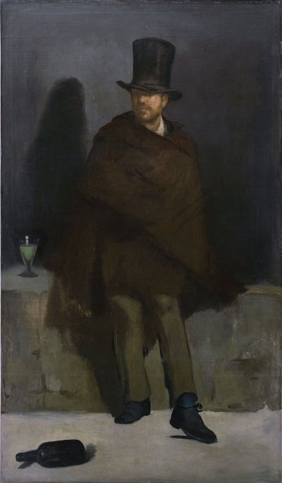 O bebedor de absinto de Édouard Manet