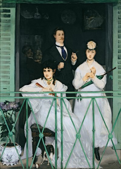 A varanda de Édouard Manet