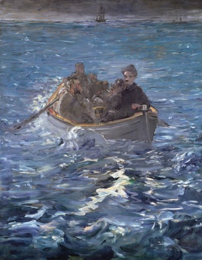 A fuga de Henri de Rochefort (1831-1915) 1874 de Édouard Manet