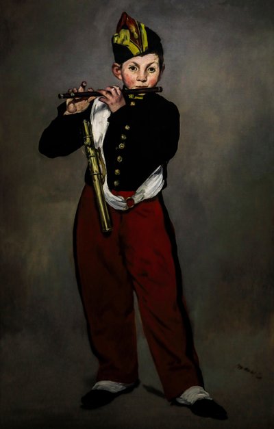 The Fife Player 1866 (Óleo sobre tela) de Édouard Manet