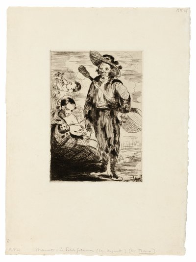 Os pequenos ciganos de Édouard Manet