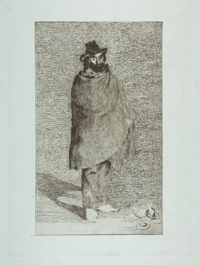O Filósofo Le Philosophe, 1865-66. de Édouard Manet